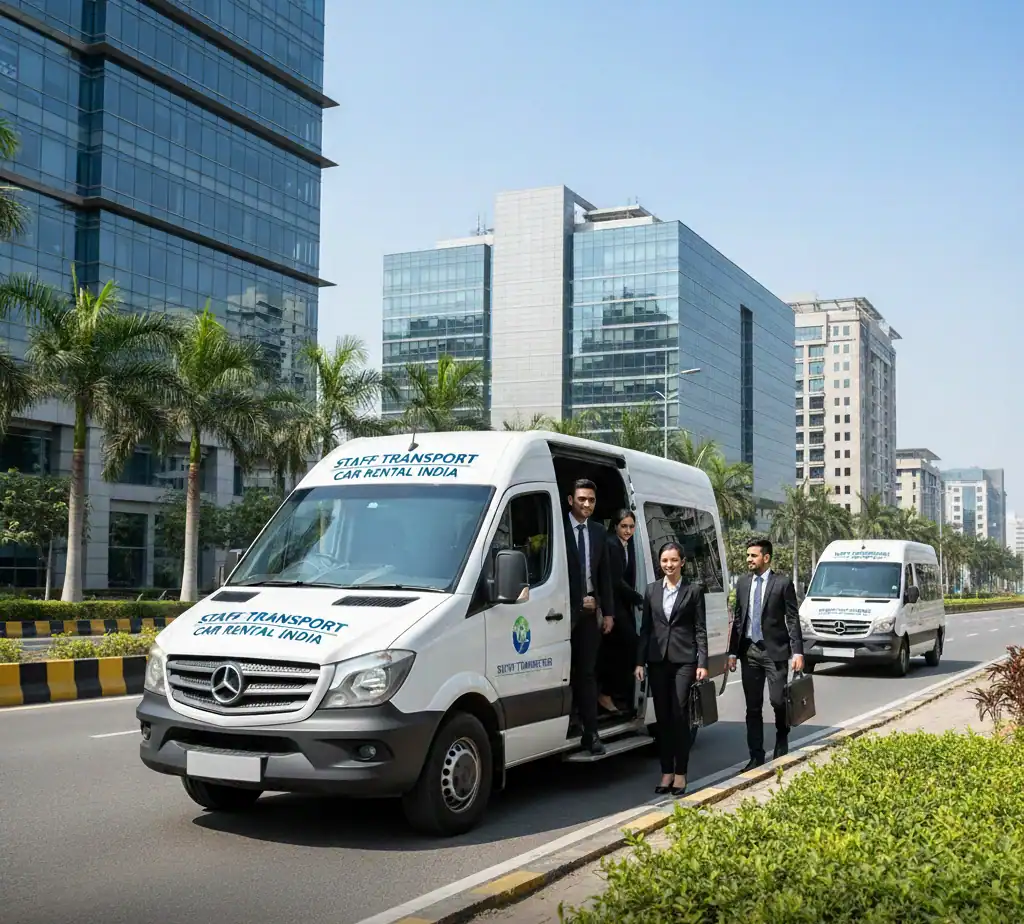 Staff transport car rental India